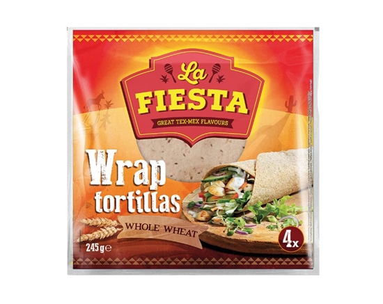 Picture of LA FIESTA WHOLEWHEAT TORTILLAS